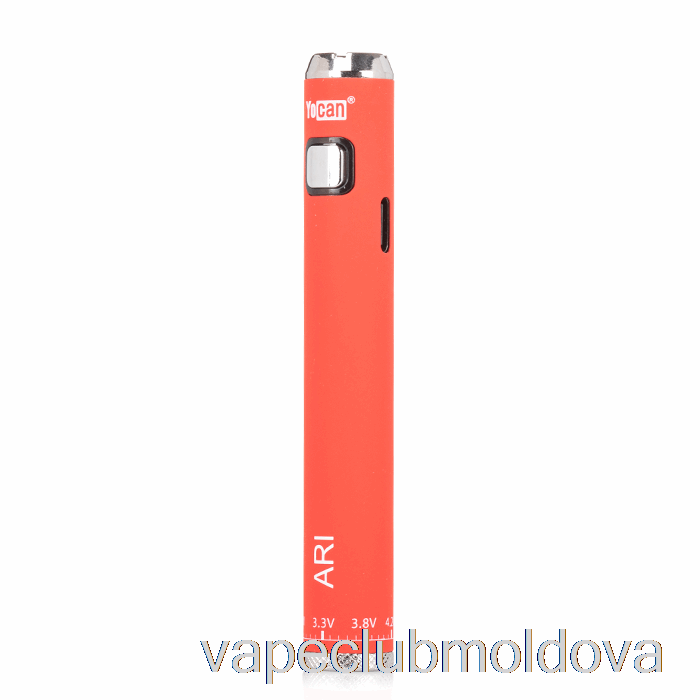 Vape Mod Yocan Ari 650mah Baterie Roșu